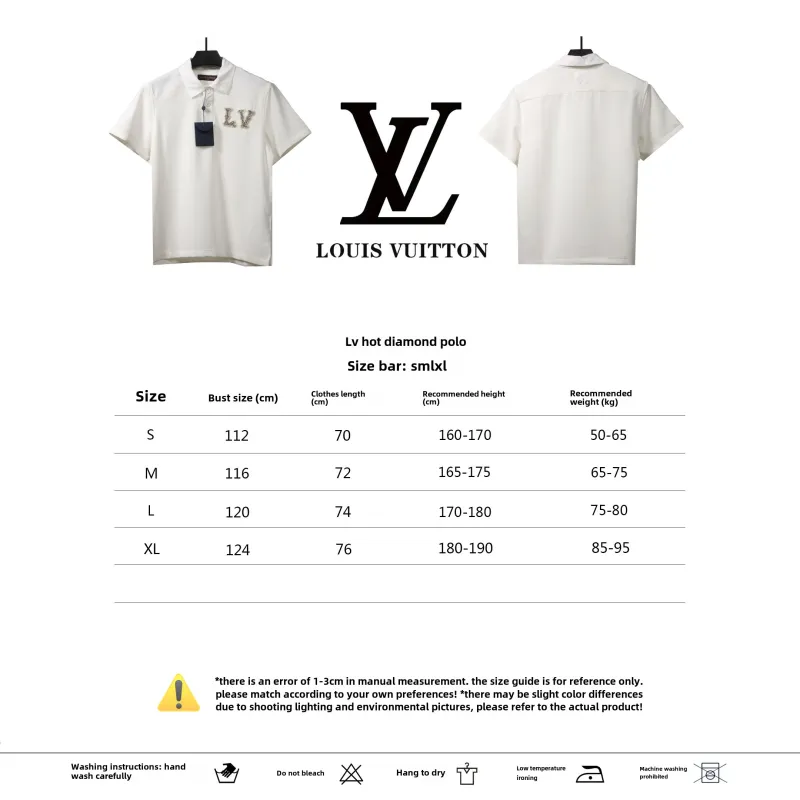 Louis Vuitton hot diamond POLO