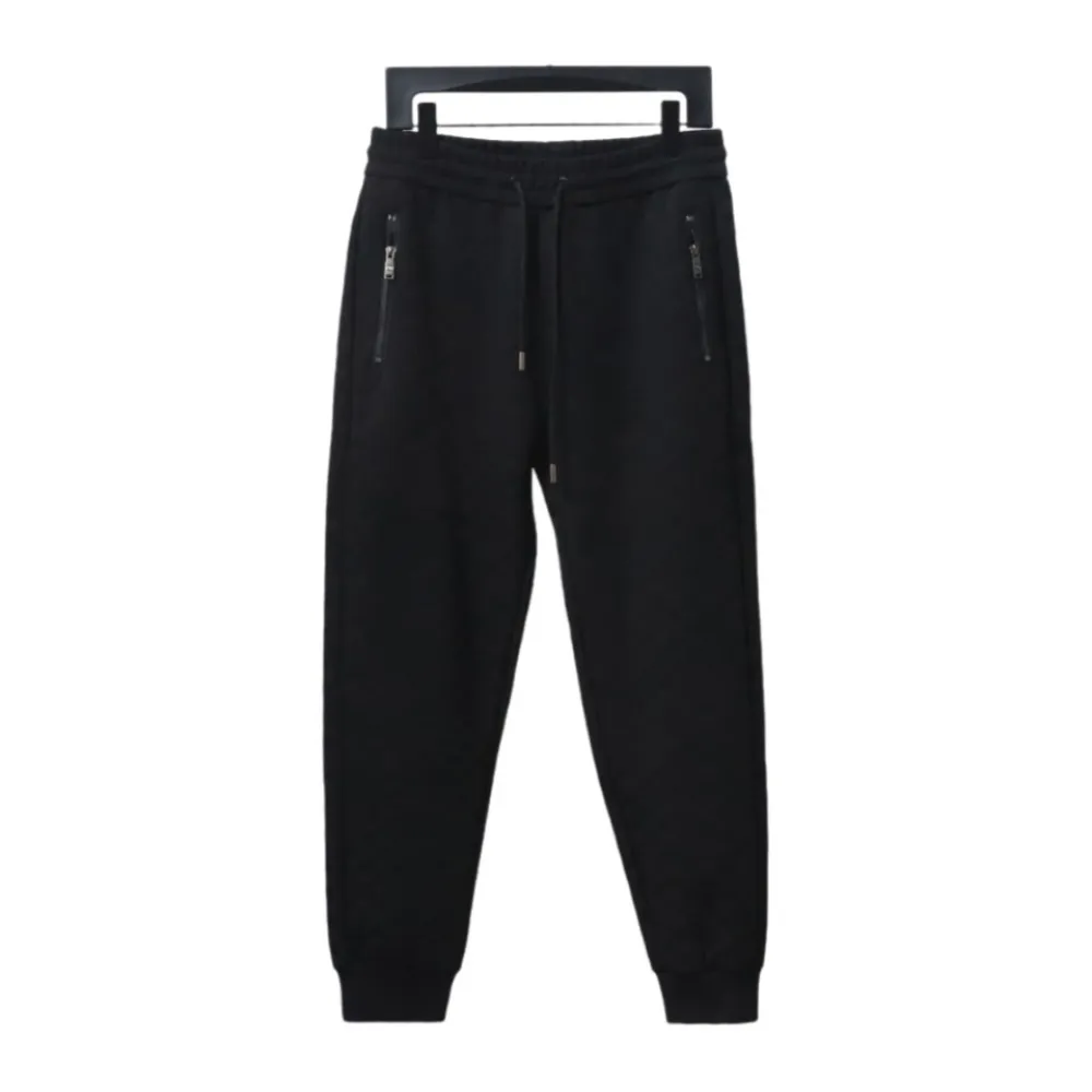 Louis Vuitton logo checkerboard pocket zipper Pants