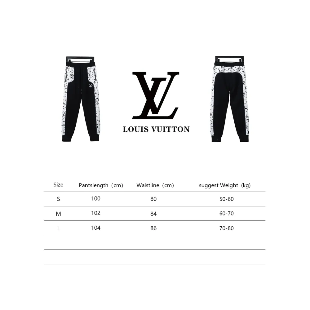 Louis Vuitton logo pocket zipper patchwork Pants