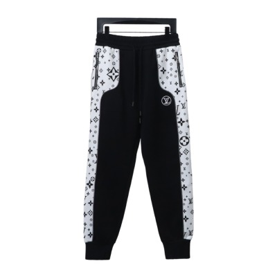Louis Vuitton logo pocket zipper patchwork Pants 01