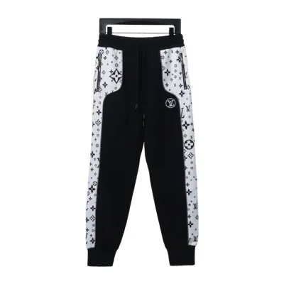 Louis Vuitton logo pocket zipper patchwork Pants 01