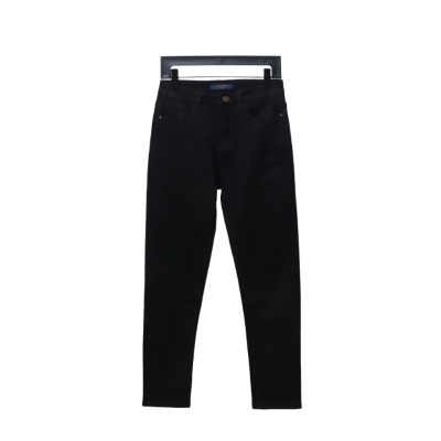  Louis Vuitton scattered embroidery Jeans 01