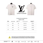  Louis Vuitton signature letter embroidery POLO white