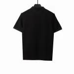 Louis Vuitton small logo embroidery POLO black