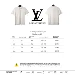  Louis Vuitton small logo embroidery POLO white