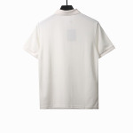 Louis Vuitton small logo embroidery POLO white