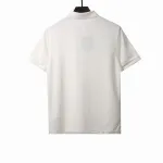  Louis Vuitton small logo embroidery POLO white