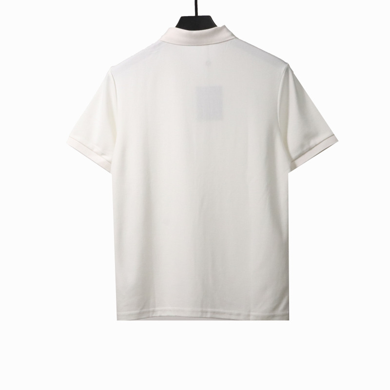 Louis Vuitton small logo embroidery POLO white