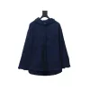 Balenciaga23AW flannel plaid hooded jacket