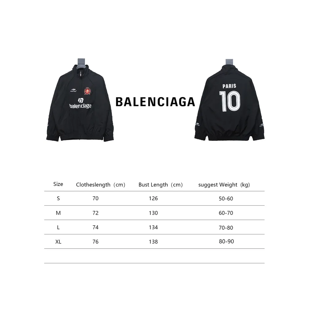 Balenciaga 23FW Manchester United football sports jacket
