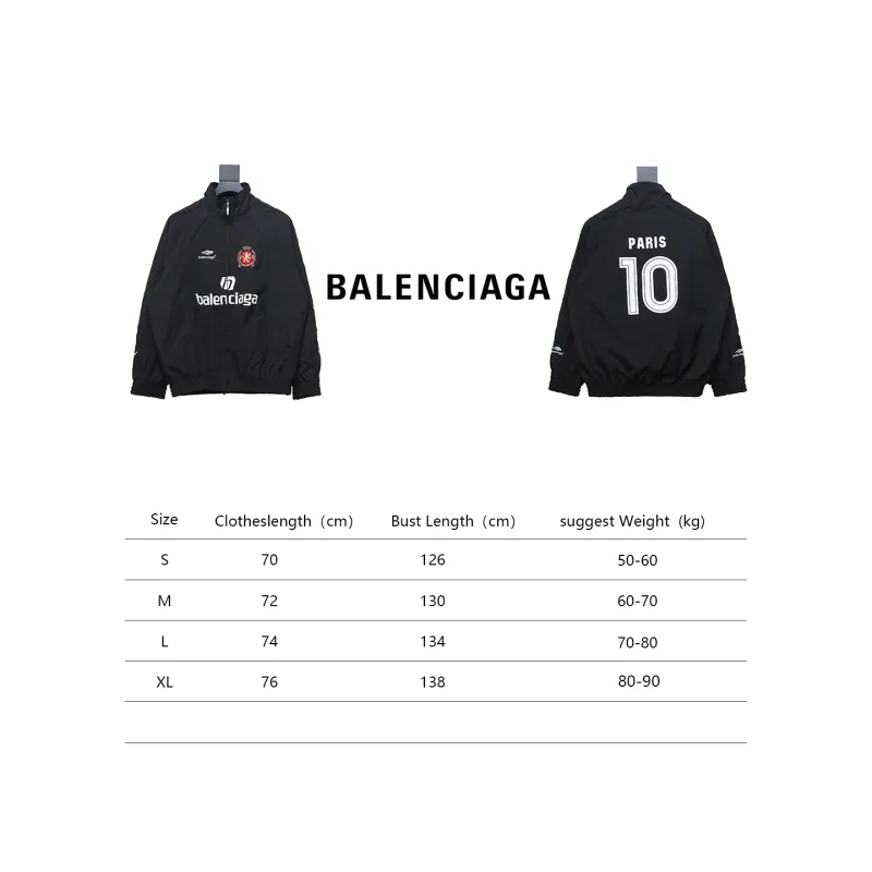Balenciaga 23FW Manchester United football sports jacket
