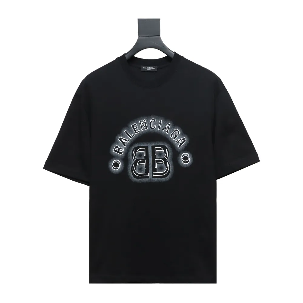  Balenciaga 24ss 3D Stereo Letter Printed T-Shirts 1