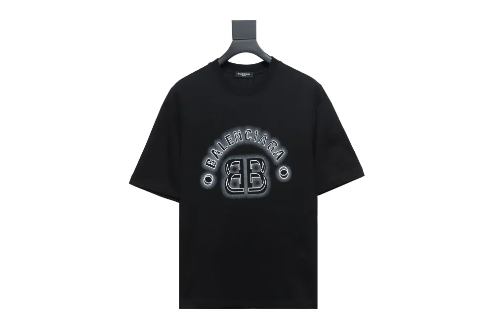  Balenciaga 24ss 3D Stereo Letter Printed T-Shirts 1