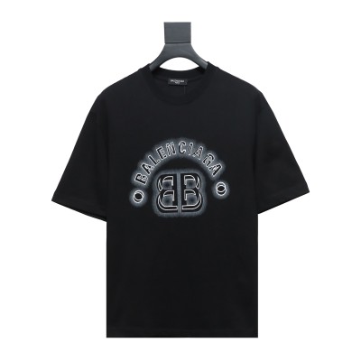 Balenciaga 24ss 3D Stereo Letter Printed T-Shirts 1 01