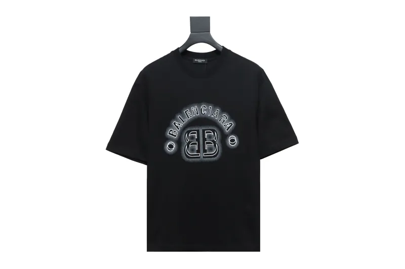  Balenciaga 24ss 3D Stereo Letter Printed T-Shirts 1