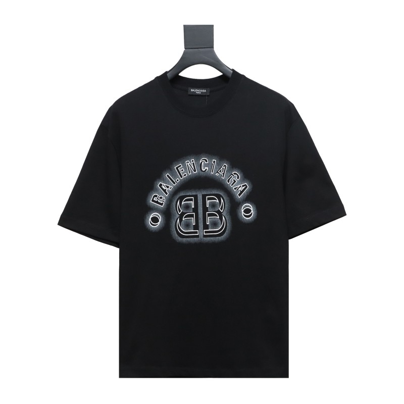Balenciaga 24ss 3D Stereo Letter Printed T-Shirts 1