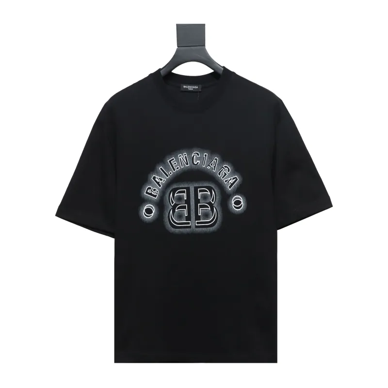  Balenciaga 24ss 3D Stereo Letter Printed T-Shirts 1
