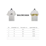  Balenciaga 24ss collection print back tape print T-Shirts 1