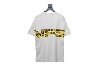  Balenciaga 24ss collection print back tape print T-Shirts 1 02