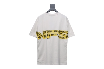  Balenciaga 24ss collection print back tape print T-Shirts 1 02