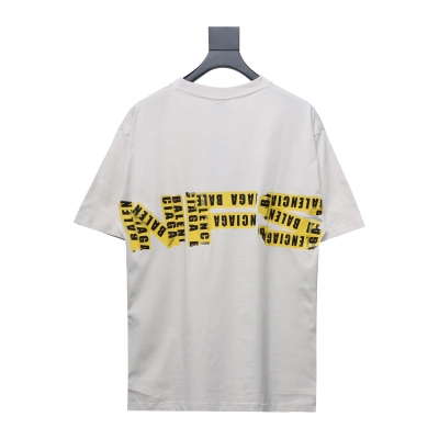 Balenciaga 24ss collection print back tape print T-Shirts 1 02
