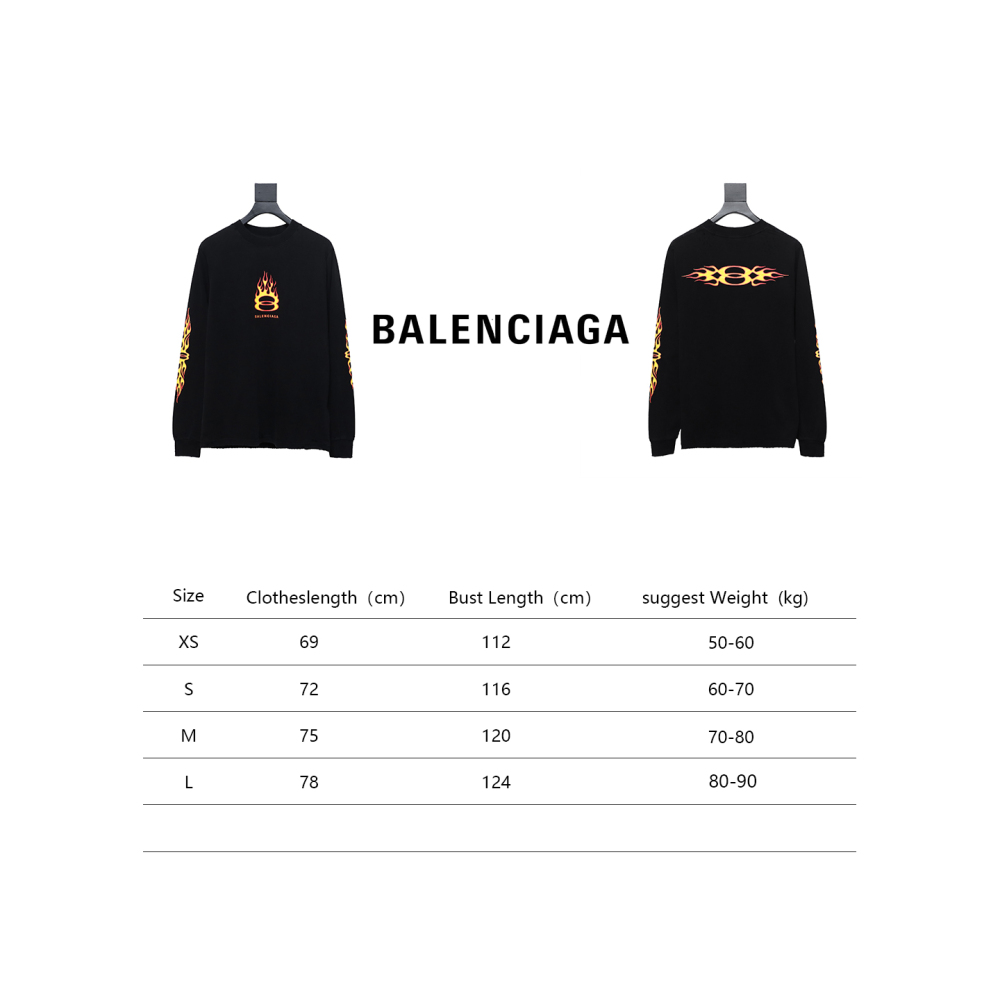Balenciaga | Flame series new T-Shirts