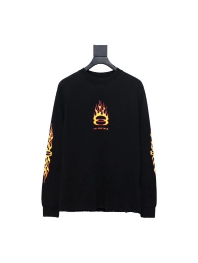 Balenciaga Flame Series New Long Sleeve 01