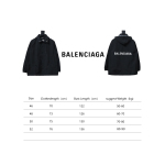  Balenciaga BLCG 23 hooded stand-up collar with letters on the back Windbreaker Jacket 1