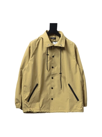  Balenciaga BLCG 23 hooded stand-up collar with letters on the back Windbreaker Jacket 2 01