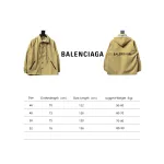 Balenciaga BLCG 23 hooded stand-up collar with letters on the back Windbreaker Jacket 2