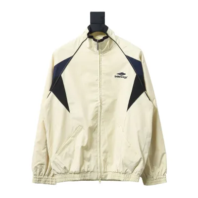 Balenciaga BLCG 23FW catwalk style splicing sports 3B suit jacket 2 01
