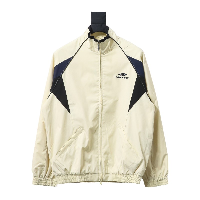  Balenciaga BLCG 23FW catwalk style splicing sports 3B suit jacket 2