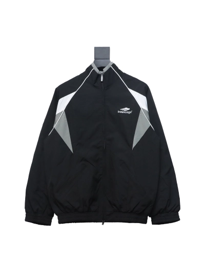  Balenciaga BLCG 23FW catwalk style splicing sports 3B suit jacket 1 01