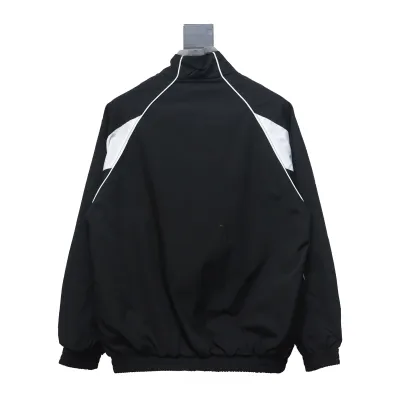 Balenciaga BLCG 23FW catwalk style splicing sports 3B suit jacket 1 02