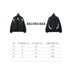 Balenciaga BLCG 23FW catwalk style splicing sports suit jacket