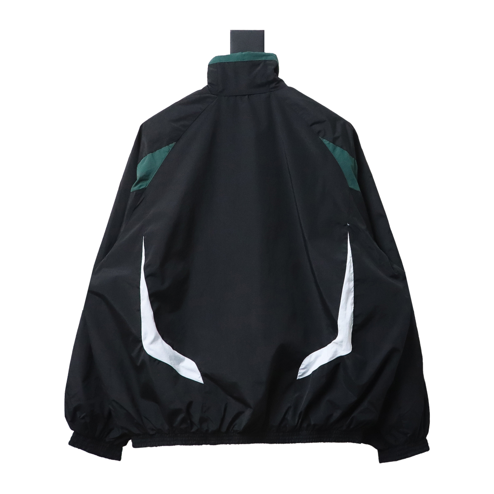  Balenciaga BLCG 23FW catwalk style splicing sports suit jacket