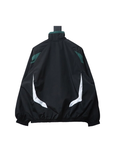  Balenciaga BLCG 23FW catwalk style splicing sports suit jacket 02