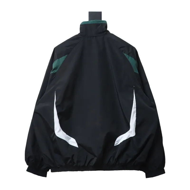Balenciaga BLCG 23FW catwalk style splicing sports suit jacket