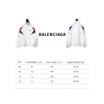 Balenciaga BLCG 24FW catwalk style 3B red and white splicing sports suit jacket