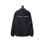 Balenciaga BLCG 24FW IB logo laser reflective print waterproof Windbreaker Jacket