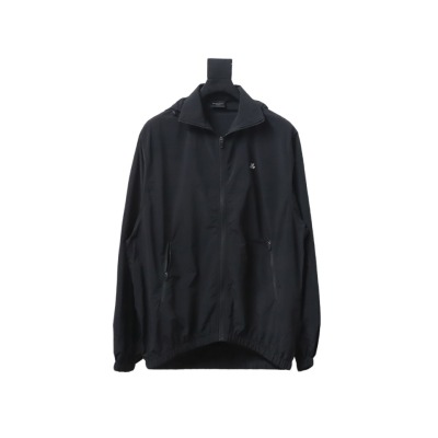  Balenciaga BLCG 24FW IB logo laser reflective print waterproof Windbreaker Jacket 01