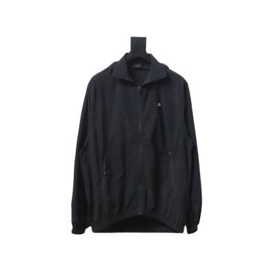 Balenciaga BLCG 24FW IB logo laser reflective print waterproof Windbreaker Jacket 01