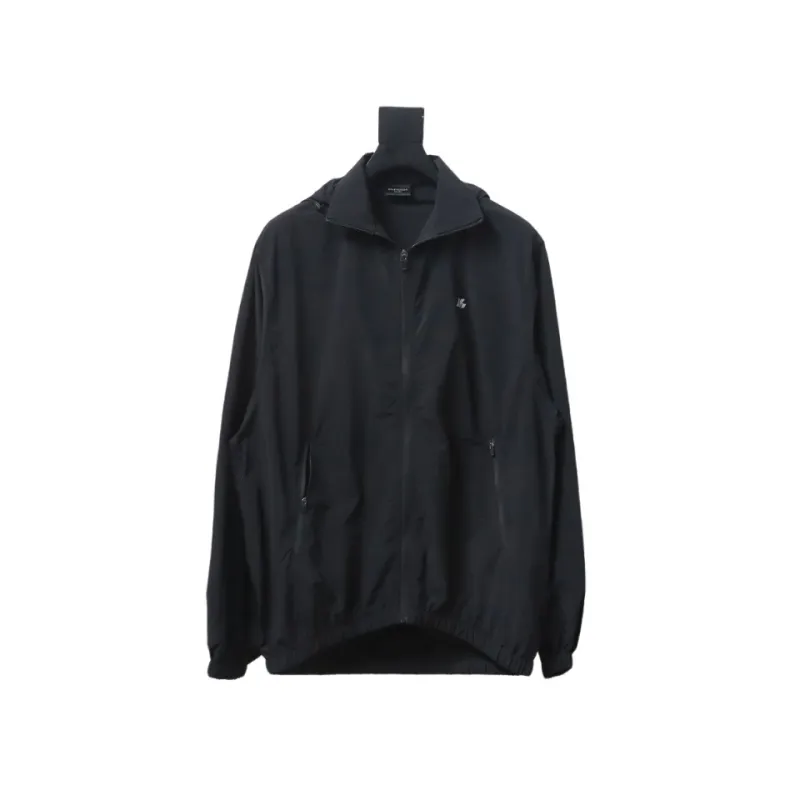 Balenciaga BLCG 24FW IB logo laser reflective print waterproof Windbreaker Jacket