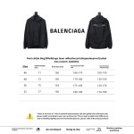 Balenciaga BLCG 24FW IB logo laser reflective print waterproof Windbreaker Jacket