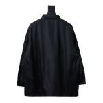 Balenciaga BLCG 57 black and blue patchwork slogan Windbreaker Jacket