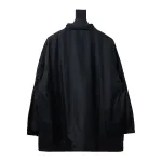 Balenciaga BLCG 57 black and blue patchwork slogan Windbreaker Jacket