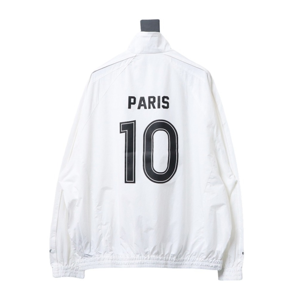 Balenciaga BLCG 76 Manchester United embroidered welt Windbreaker Jacket