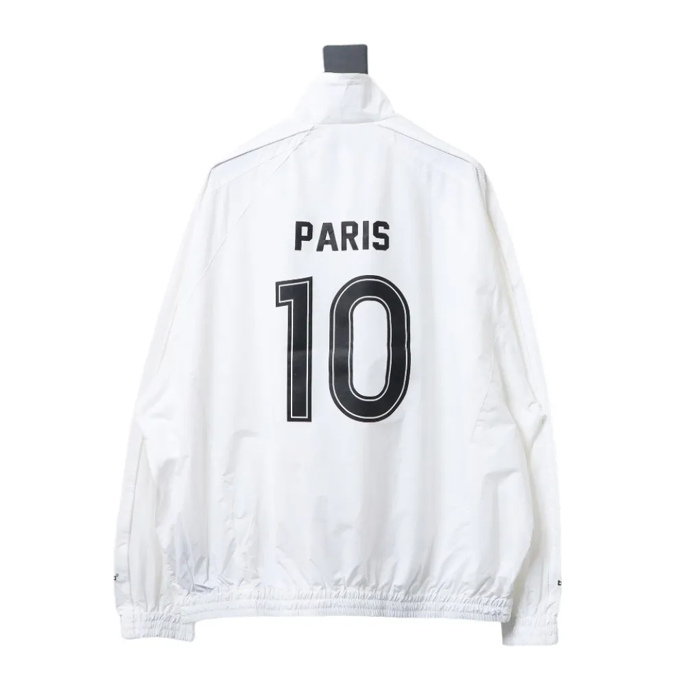 Balenciaga BLCG 76 Manchester United embroidered welt Windbreaker Jacket
