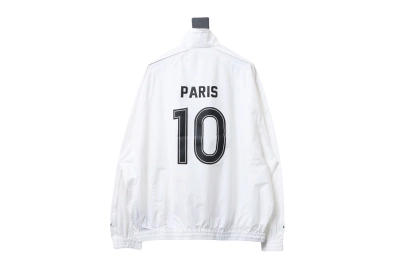  Balenciaga BLCG 76 Manchester United embroidered welt Windbreaker Jacket 02