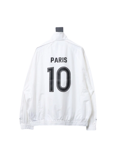  Balenciaga BLCG 76 Manchester United embroidered welt Windbreaker Jacket 02